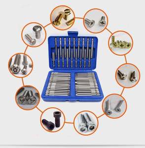Lot de 50 embouts longs de 75 mm en acier Cr-V, tige hexagonale de 1/4 pouce, pour tournevis électrique, kit assorti Phillips, plat, Torx, hexagonal, triangle - Product Image 5