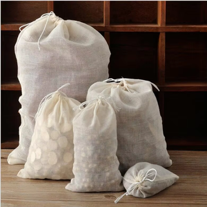Bolsitas <span class=keywords><strong>de</strong></span> <span class=keywords><strong>Té</strong></span> <span class=keywords><strong>de</strong></span> Muselina Orgánica 100% Algodón, Reutilizables, Ecológicas, con Cordón, para Almacenamiento <span class=keywords><strong>de</strong></span> Alimentos, Bolsitas <span class=keywords><strong>de</strong></span> <span class=keywords><strong>Té</strong></span> <span class=keywords><strong>de</strong></span> Algodón Personalizadas - Product Image 1