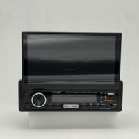 7 pouces écran tactile 1Din autoradio Audio vidéo lecteur MP5 avec amplificateur AUX-IN/FM miroir lien Auto Radio lecteur multimédia