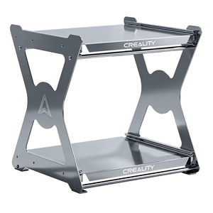Support de travail Creality Cfs à double niveau en aluminium, organisateur de bureau, étagère de rangement robuste, type sur pied, forme rectangulaire - Product Image 1