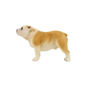 Handwerk Hars Bulldog, Realistische Bulldog Levensechte Hond Standbeeld - Product Image 4
