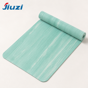Tapis d'entraînement personnalisé avec logo imprimé UV, design premium, fin, imperméable, yoga, impression personnalisée, éco-responsable, vente chaude - Product Image 1