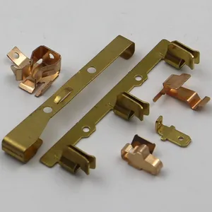 Professional Stamping Factory Custom DIY Copper Brass Power Socket Terminal Block Female Male Terminal