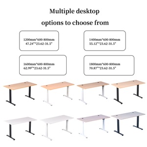 Tùy chỉnh OEM ODM văn phòng động cơ duy nhất máy tính thường vụ bàn Ergonomic thông minh điện chiều cao có thể điều chỉnh ngồi đứng bàn - Product Image 6