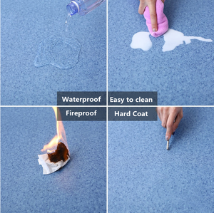 0.5MMX1.83MX30M Rouleaux de revêtement de sol en vinyle PVC commercial durable imperméable moderne pour hôtel et hôpital anti-dérapant - Product Image 4