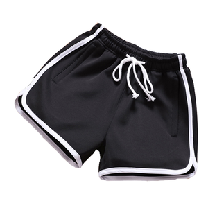 Pantalones Cortos Deportivos para Mujer, de Secado Rápido, Estilo Tres Cuartos, Holgados, para Entrenamiento de Verano, de Poliéster/Algodón - Product Image 1