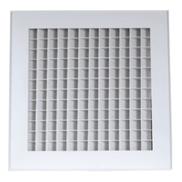 Pièces de Ventilation HVAC Grilles Diffuseur de Plafond Plastique Aluminium Gravity Air Grille Louver Grille for Air Conditioning