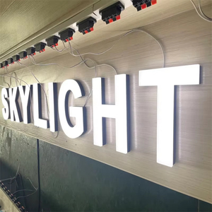 Mini Letras Acrílicas Luminosas para Oficina, Letras <span class=keywords><strong>de</strong></span> Señalización con Canal <span class=keywords><strong>de</strong></span> Iluminación 3D y LED para Puerta <span class=keywords><strong>de</strong></span> Empresa, Tienda o Reverso <span class=keywords><strong>de</strong></span> Tienda - Product Image 6