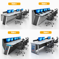 Console de surveillance ergonomique Command Center Operating Console Control Room Workbench