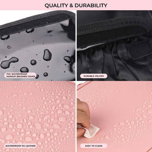 กระเป๋าแต่งหน้าแบบมีไฟ LED สำหรับเดินทางกล่อง<span class=keywords><strong>เครื่องสำอาง</strong></span>กระจกกล่องเครื่องแป้งที่จัดระเบียบพร้อมกระจก LED มีแสงสว่าง - Product Image 2