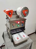Machine d'emballage alimentaire par scellage de barquettes DF300TA, Scelleuses de barquettes alimentaires, Machine à sceller les barquettes alimentaires