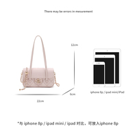 Sac à bandoulière en cuir souple pour femme avec chaîne dorée réglable, mini sac portefeuille de créateur en gros