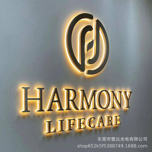 ป้ายไฟสั่งทำแบบกำหนดเอง OEM สีเมทัลลิก แสงพื้นหลังสำหรับโฆษณากลางแจ้ง เหมาะสำหรับติดตั้งหน้าร้าน - Product Image 3
