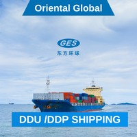 Agent maritime à prix avantageux de Chine vers l'Émirat arabe unifié, transport maritime LCL+Express 3PL DDP à prix compétitif avec un délai de transit de 20 à 35 jours