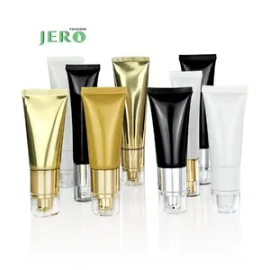 Lege Airless Zonnebrandcrème Pomp Buis Cosmetische Zachte Buis Mat Wit Cc Bb Cream Verpakking 30G Zachte Buis Airless Pomp