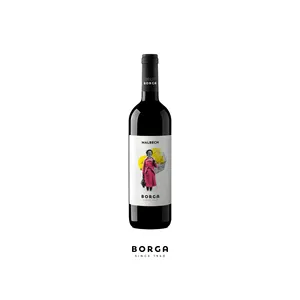 Vino italiano MADE IN ITALY MALBEC IGT VENETO bottiglia di vino rosso per vino da tavola di esportazione all'ingrosso