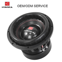 Altavoz Subwoofer HYANKA BSX12-2 de 12 Pulgadas, Subwoofer Doble de 2+2 Ohmios, 2000 W RMS, 300 OZ Magnético, Altavoz Subwoofer para Automóvil