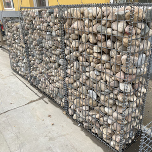 קירות תמך מגביונים מרותכים עם חורים מרובעים במחיר נמוך, סל גביון 2x1x1 מטר, סלי רשת מגולוונת למכירה - Product Image 1