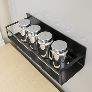 Confezione <span class=keywords><strong>da</strong></span> 4 pezzi <span class=keywords><strong>da</strong></span> cucina multifunzione a <span class=keywords><strong>parete</strong></span> porta-spezie con lato medio per frigorifero con supporto laterale per frigorifero - Product Image 5
