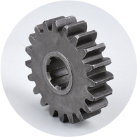 Engrenage droit Z16 en nylon pour usage agricole, usiné CNC, sur mesure, certifié ANSI, en acier haute résistance, pour coupe américaine, avec roues, certifié OEM