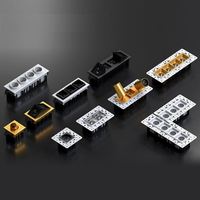 Plafonnier linéaire LED en aluminium au design moderne SMART, IP44, 5W, 2x5W, 3x5W, 4x5W, module encastré pour salon, CRI90, dimmable, 3500K