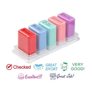 Sello Personalizado Pre-Entintado con Logotipo Personalizado para Maestros, Recompensa para Niños de Escuela, Calificación de Tareas - Product Image 5