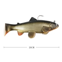 Newbility – leurre de pêche en eau salée avec queue de poisson en plastique ABS de 20cm et 125g