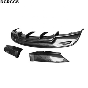 For <b>Model</b> S New Energy Vehicle Style Carbon Fiber Rear Lip Rear Diffuser Bumper Lip - Product Image 2