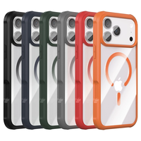 Coque pour iPhone avec verre trempé, compatible avec iPhone 15 Plus, 16 Pro Max, iPhone 17 Pro Max, iPhone 18 Pro Max, coque magnétique pour téléphone, accessoires