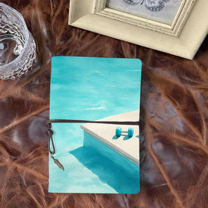 Cuaderno A6 hecho a mano, hermoso, imprescindible para estudiantes de máster, perfecto para investigación de laboratorio y registros de experimentos con mancuernas - Product Image 1