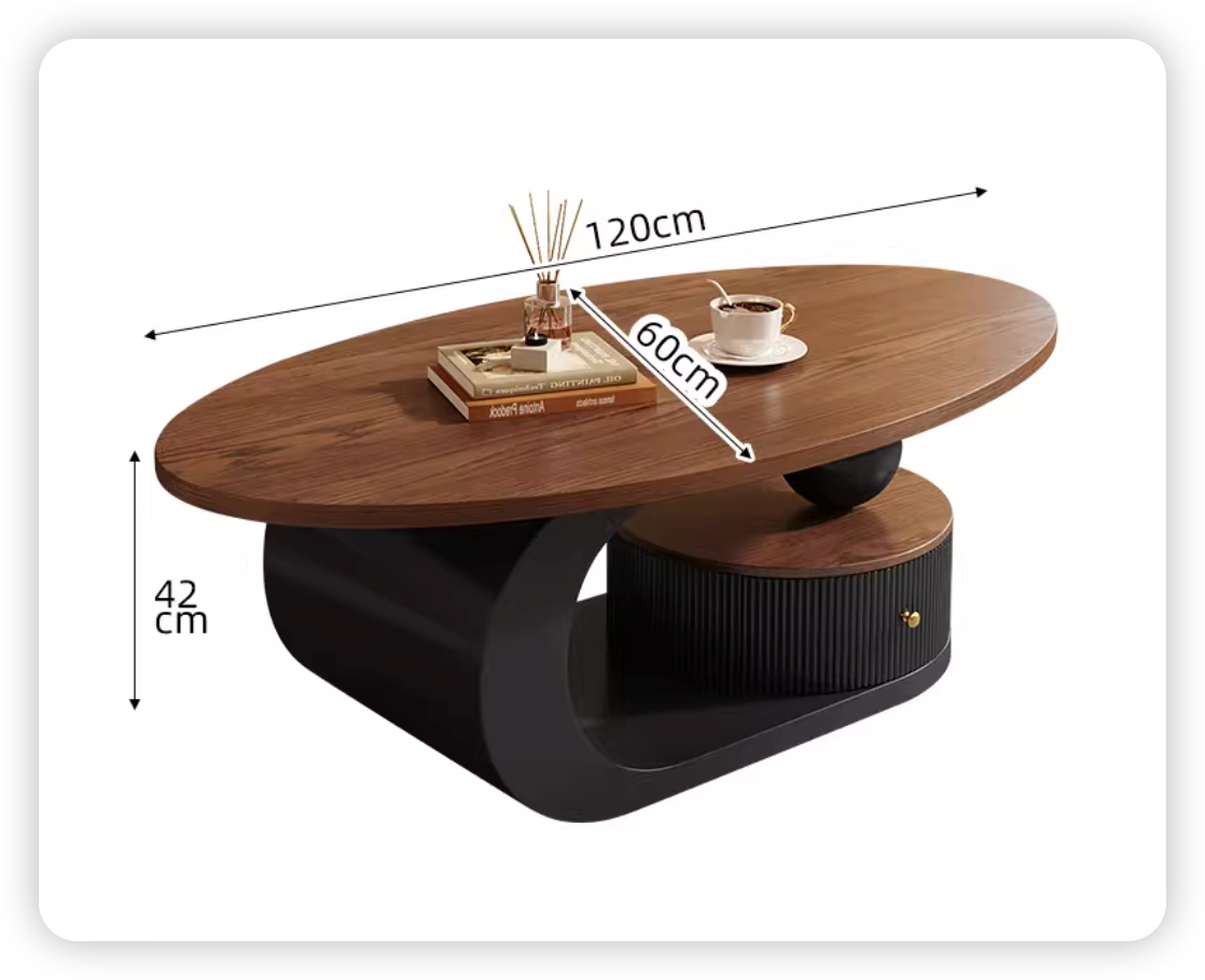 Cornice nera-120 noce