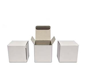 Customized High-End Recycled Materials Plain 350gsm White Cardboard Rigid <b>Boxes</b> for Lipstick Cosmetic <b>Small</b> Perfume Packaging - Product Image 4