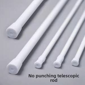 <span class=keywords><strong>Tringle</strong></span> à <span class=keywords><strong>rideau</strong></span> télescopique <span class=keywords><strong>sans</strong></span> perçage Modèle TH540, <span class=keywords><strong>support</strong></span> de <span class=keywords><strong>rideau</strong></span> de douche réglable à haute capacité de charge <span class=keywords><strong>pour</strong></span> salle de bain - Product Image 1