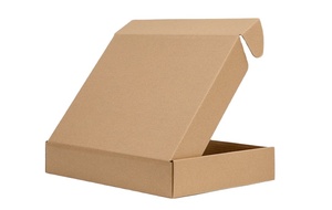 Scatola Pieghevole Personalizzata in Cartone Ondulato Kraft per Spedizioni Express di Abbigliamento e Intimo - Product Image 3