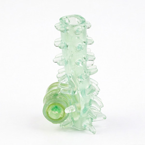 Caterpillar <b>Vibrating</b> Ring Transparent Rc012 Adult Stimulation Penis Rings - Product Image 5