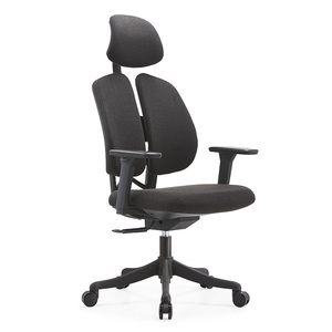 Sedia da Ufficio Moderna con Poggiatesta 2D Regolabile, Braccioli 3D, Superficie in PU, Telaio Autobloccante a Tre Posizioni - Product Image 2