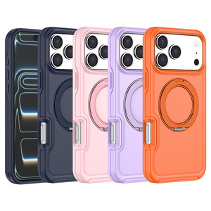 Custodia Magnetica Opaca Antiurto per <span class=keywords><strong>iPhone</strong></span> 14 15 16 17 Pro Max, <span class=keywords><strong>Cover</strong></span> Protettiva Delicata sulla Pelle - Product Image 2