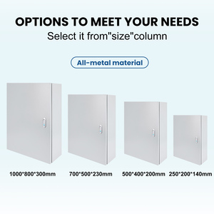 Hộp phân phối điện thép IP54 chống thấm nước sơn tĩnh điện một hộp phân phối lắp ráp hoàn chỉnh với tất cả các phụ kiện - Product Image 5