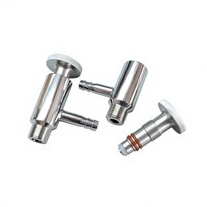 Proben hahn ventil SS316L Sanitär-Edelstahl 1/2 "Probenahme ventil mit Gewinde - Product Image 5