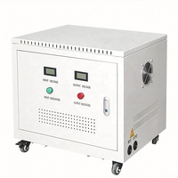 Transformateur de puissance toroïdal triphasé 380V 20kVA 30kVA 45kVA à bobinage en cuivre, vente directe usine, bon prix