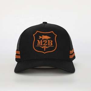 BSCI Wholesale Custom Embroidery Logo High Quality 5 Panel Dad Hat <b>Black</b> Cotton Sport Gorras Classics <b>Mens</b> Outdoor Trucker <b>Cap</b> - Product Image 2