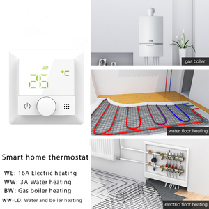 Tuya WiFi Smart Thermostat 15A Pengontrol Suhu Ruangan Modern untuk Pemanas Lantai/Pemanas Air/Pemanas Gas - Product Image 4