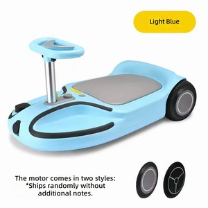 Voiture électrique torsadée pour enfants, moteur 180W, batterie 2Ah, matériau ABS, musique, anti-chute, compatible poussette, capacité 60KG - Product Image 4