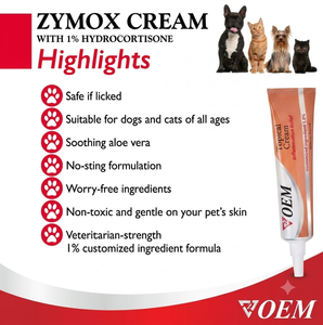 <span class=keywords><strong>Crème</strong></span> topique de qualité vétérinaire pour chiens et chats, contre les démangeaisons, les yeux rouges et les allergies - Product Image 3