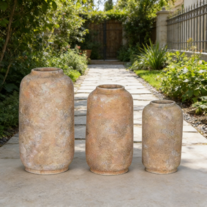 <strong>Extra</strong> <strong>Large</strong> Tall Ceramic Vases,Retro <strong>Lantern</strong> Design <strong>Floor</strong> Vase for Home Decor - Product Image 1