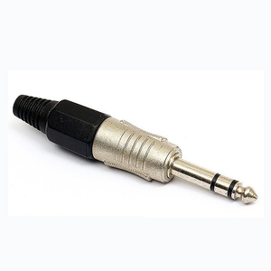 Cavo per microfono di alta qualità connettore per chitarra trs ts 6.3mm 6.25mm 6.35mm <span class=keywords><strong>Stereo</strong></span> 1/4 ''spine <span class=keywords><strong>jack</strong></span> all'ingrosso - Product Image 1