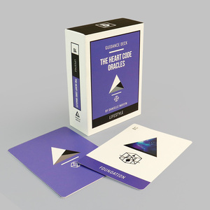 Jeu de cartes d'affirmations positives imprimées sur mesure avec boîte personnalisée, papier écologique, usage familial, vente en gros - Product Image 5