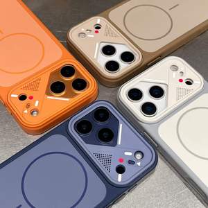 Funda Magnética Mate para Teléfono con Diseño de Botón de Control de Cámara Todo en Uno, Protectora para la Parte Trasera, Compatible con <span class=keywords><strong>iPhone</strong></span> 16 Pro Max 13 15 17 18 Pro - Product Image 2