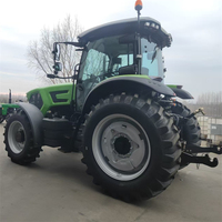 Tracteur agricole, tracteurs agricoles 150 CV, tracteur à 4 roues motrices avec moteur et boîte de vitesses, garantie de 2 ans