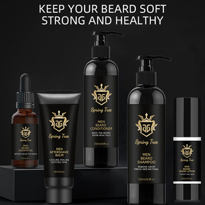 <span class=keywords><strong>Set</strong></span> Professionale per la Crescita della <span class=keywords><strong>Barba</strong></span> con Siero Naturale Organico Vegano <span class=keywords><strong>e</strong></span> Detergente con Formula Erboristica Rinfrescante per la Cura Maschile - Product Image 2